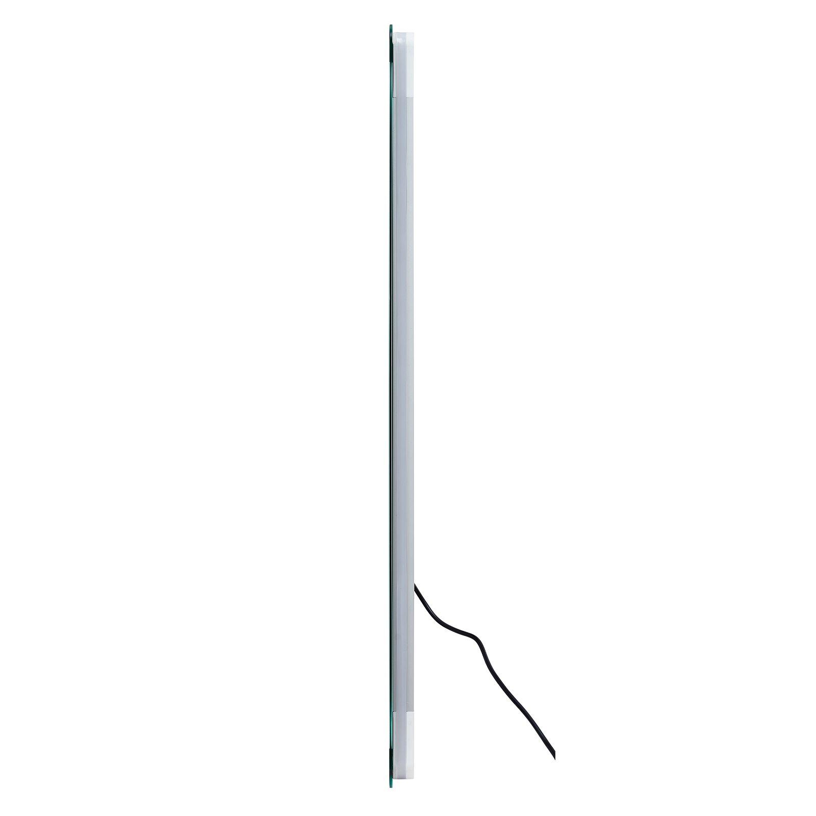 VEVOR LED Bathroom Mirror, 36" x 60" LED Bathroom Vanity Mirror with Frontlit and Backlit, Anti-Fog Memory Mirror with Lights, Stepless 3 Colors Temperature Dimmable Bathroom Mirror, Wall Mounted