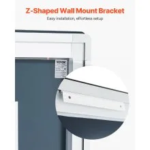 LED Bathroom Mirror 3 Colors Anti-fog Wall Mounted Vanity Mirror 36 x 72 in