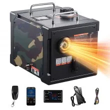VEVOR Diesel Heater Portable Diesel Air Heater 8KW DC 12V/24V Bluetooth 1.9 Gal