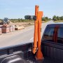 VEVOR Electric Truck Crane, 499 kg Pickup Truck Crane with 12V Electric Winch, 360° Rotating Telescopic Boom, Premium Galvanized Steel, Foldable Pickup Bed Jib for Machine Lumber Attic Lifting