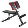 VEVOR Multi-Functional Weight Bench for Full Body Workout, Roman Chair Hyperextension Bench, 330 lbs Adjustable & Foldable Equipment for Back Arm Core Ab Workout, Sit Up Exercise Machine for Home Gym