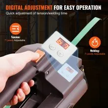 VEVOR Automatic Electric Strapping Machine Tool for PP/PET 0.39"-0.75" Straps
