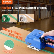 VEVOR Automatic Electric Strapping Machine Tool for PP/PET 0.35"-0.63" Straps