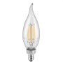 VEVOR LED Candelabra Bulbs, 12-Pack Dimmable Chandelier Light Bulbs, Vintage Flame Tip Candle Light Bulb with 2725K Warm Lighting, 90+ High CRI & E12 Base for Chandeliers, Wall Sconces & Table Lamps