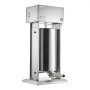 VEVOR Electric Sausage Stuffer, 55 LBS / 25 L Vertical Meat Stuffer, Stepless Speed Control and Foot Pedal, Stainless Steel Heavy Duty Sausage Filler with 5 Stuffing Tubes, for Commercial & Home Use