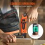 VEVOR Cordless Screwdriver, 4V 7Nm Electric Screwdriver Rechargeable Set with 11 Accessory Kit and Charging Cable, LED Light Dual Position Handle, Nut Drivers Magnetic Bit Holder Tool Kit Home Repair