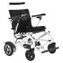 VEVOR Electric Wheelchair for Adults, 136kg Capacity, Foldable & Lightweight Motorized Wheelchair, 21km Long Travel Range, All-Terrain Powered Chair, Portable 53cm Seat for Seniors & Disabled