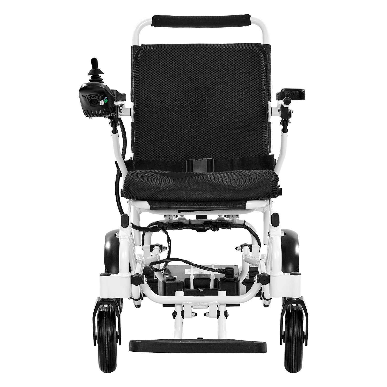 VEVOR Electric Wheelchair for Adults, 136kg Capacity, Foldable & Lightweight Motorized Wheelchair, 21km Long Travel Range, All-Terrain Powered Chair, Portable for Seniors & Disabled