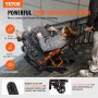 VEVOR Electric Stair Climbing Hand Truck, 450 lbs Load Capacity, Battery Operated Stair Trolley for Wheelchairs, Folding Stair Climbing Dolly Ambulance Firefighter Evacuation Use for Elderly, Disabled