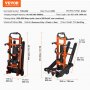 VEVOR Electric Stair Climbing Hand Truck, 450 lbs Load Capacity, Battery Operated Stair Trolley for Wheelchairs, Folding Stair Climbing Dolly Ambulance Firefighter Evacuation Use for Elderly, Disabled