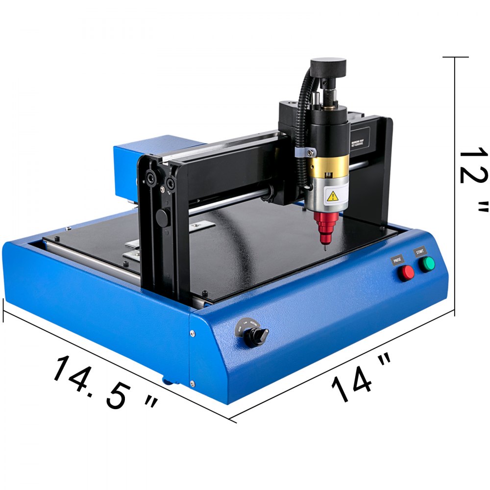 VEVOR Electric Marking Machine 200x150 mm Metal Marking Machine 400W Dot Peen Marking Machine Marking Depth 0.05 mm-1mm for Marking Code, Serial Number, Letter, Logo