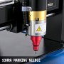VEVOR Electric Marking Machine 400W Electronic Metal Marking Machine 300X200mm Dot Peen Marking Embosser Machine Marking Depth 0.05mm-1mm for Industrial Nameplate Dog tag Steel ID Card (110V)