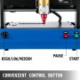 VEVOR Electric Marking Machine 400W Electronic Metal Marking Machine 300X200mm Dot Peen Marking Embosser Machine Marking Depth 0.05mm-1mm for Industrial Nameplate Dog tag Steel ID Card (110V)