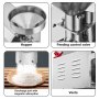 VEVOR Soybean Grinder Commercial Grinding Machine for Spices 2200W Corn Mill Grinder 50 KG/H Stainless Steel Corn Grinder Industrial Flour Milling Machine for Pepper Soybean Peanut Corn Grains