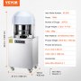 VEVOR Electric Dough Divider, 20PCS Automatic Dough Dividing Cutting Machine, 2.12oz - 9.17oz Equal Dough Cutter with Pure Copper Motor and 304 Stainless Steel Tray, for Bakery, Restaurant