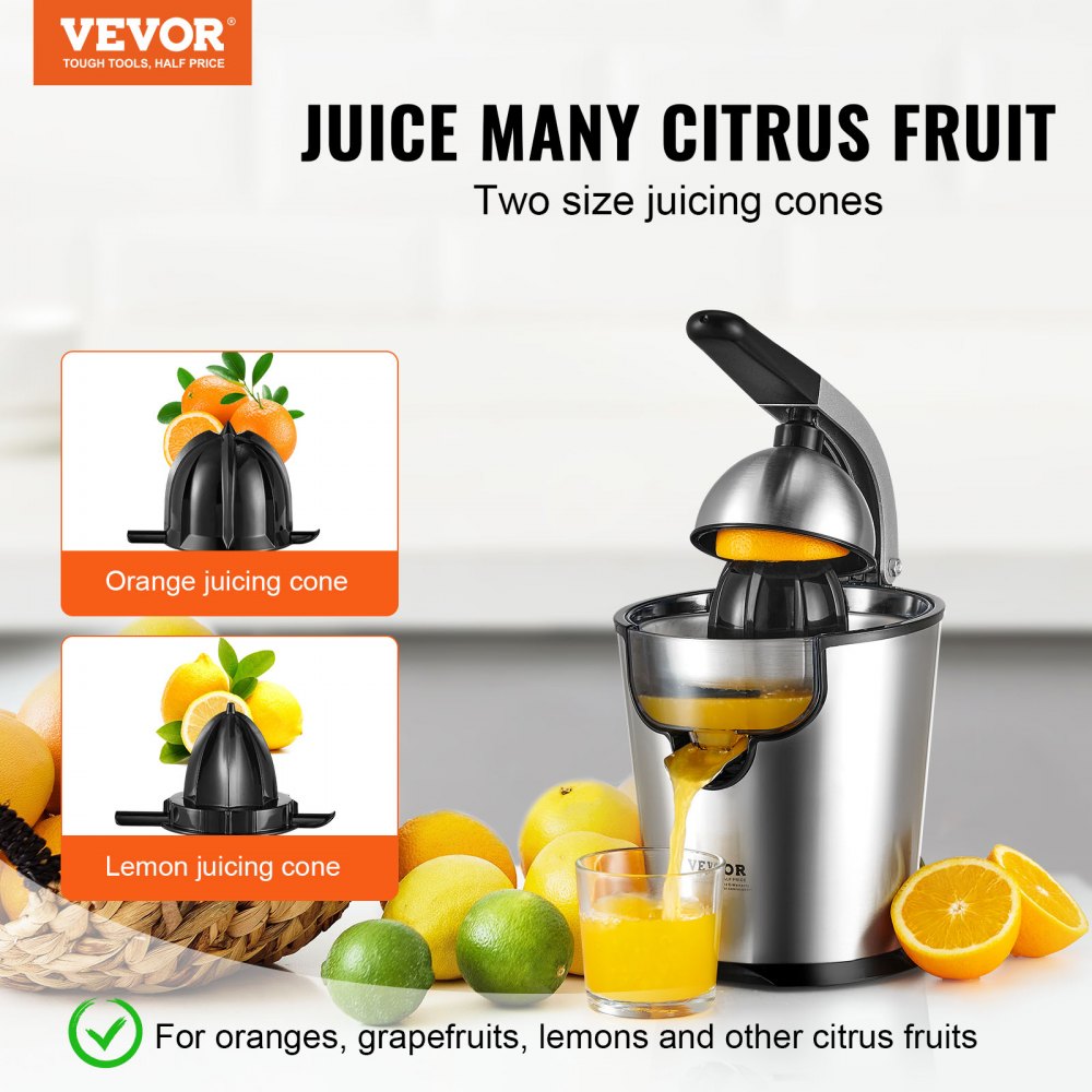 Exprimidor de frutas Exprimidor de limón naranja extractor de acero  inoxidable portátil herramienta de exprimir manual fácil de usar para el  hogar