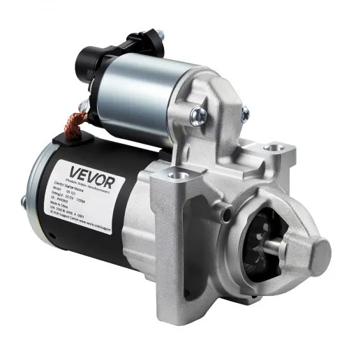 VEVOR Starter 10910, Starter Motor Replacement Compatible with Cadillac Escalade V8 6.2L 2015-2017, Chevrolet Express 2500 V6 4.3L 2018-2020, GMC V6 4.3L 2018-2022, OEM 410-48340 12645040 M000T24072