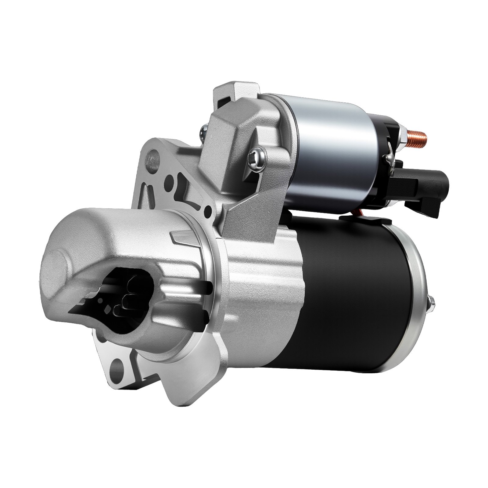 VEVOR Starter 17986, Starter Motor Replacement Compatible with Buick 3.6L V6 06-08, Cadillac SRX 3.0L V6 10-11, Chevrolet 3.6L V6 09-17, GMC Pontiac Saturn Suzuki, OEM 12588493 M000T35871 31100-78J00