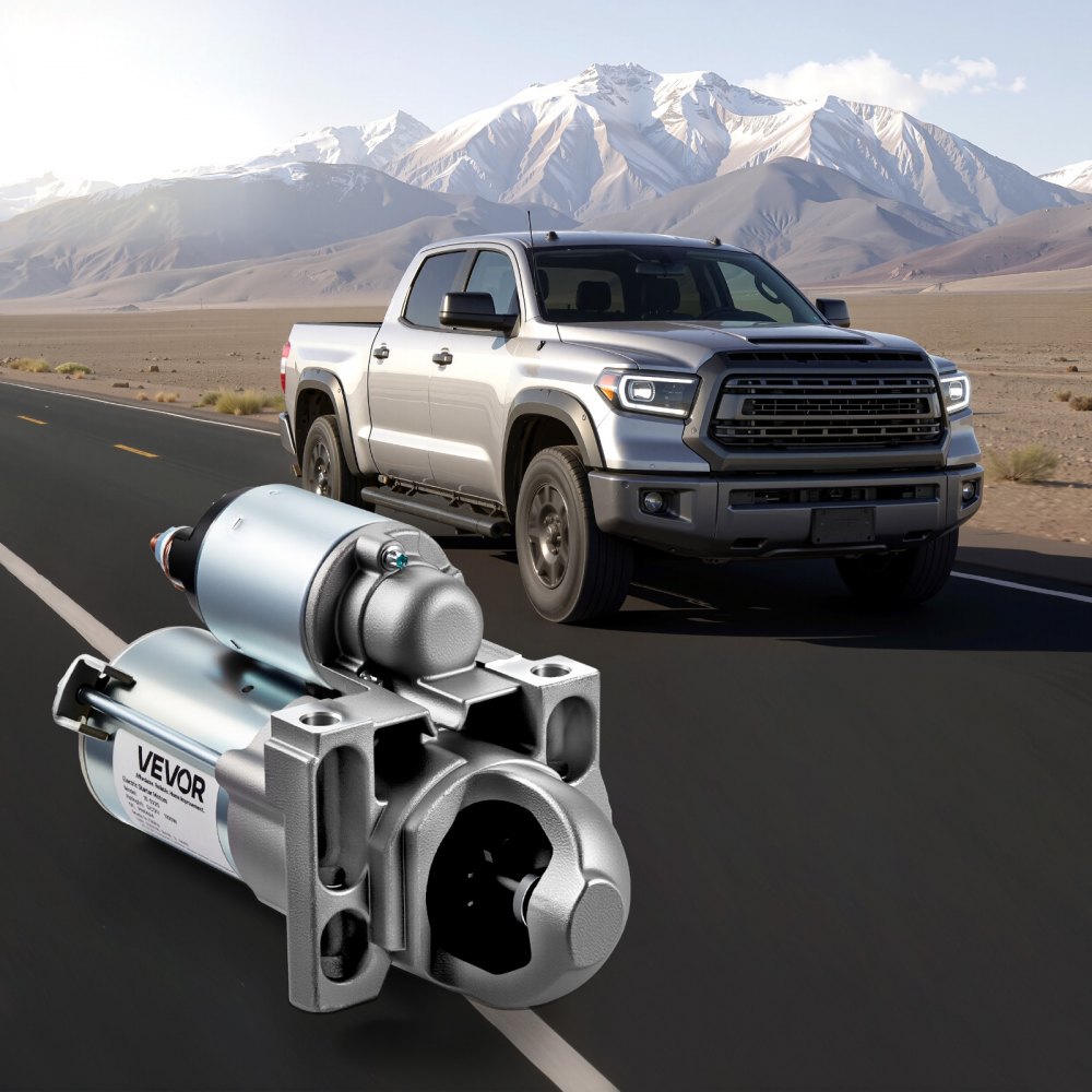 VEVOR Starter 6494, Starter Motor Replacement Compatible with Buick Rainier V8 5.3L 2004-2007, Cadillac Escalade V8 5.3L 2003-2005, Chevrolet GMC Isuzu Saab, OEM 12568051 89-01-7440 89017440 SDR0270