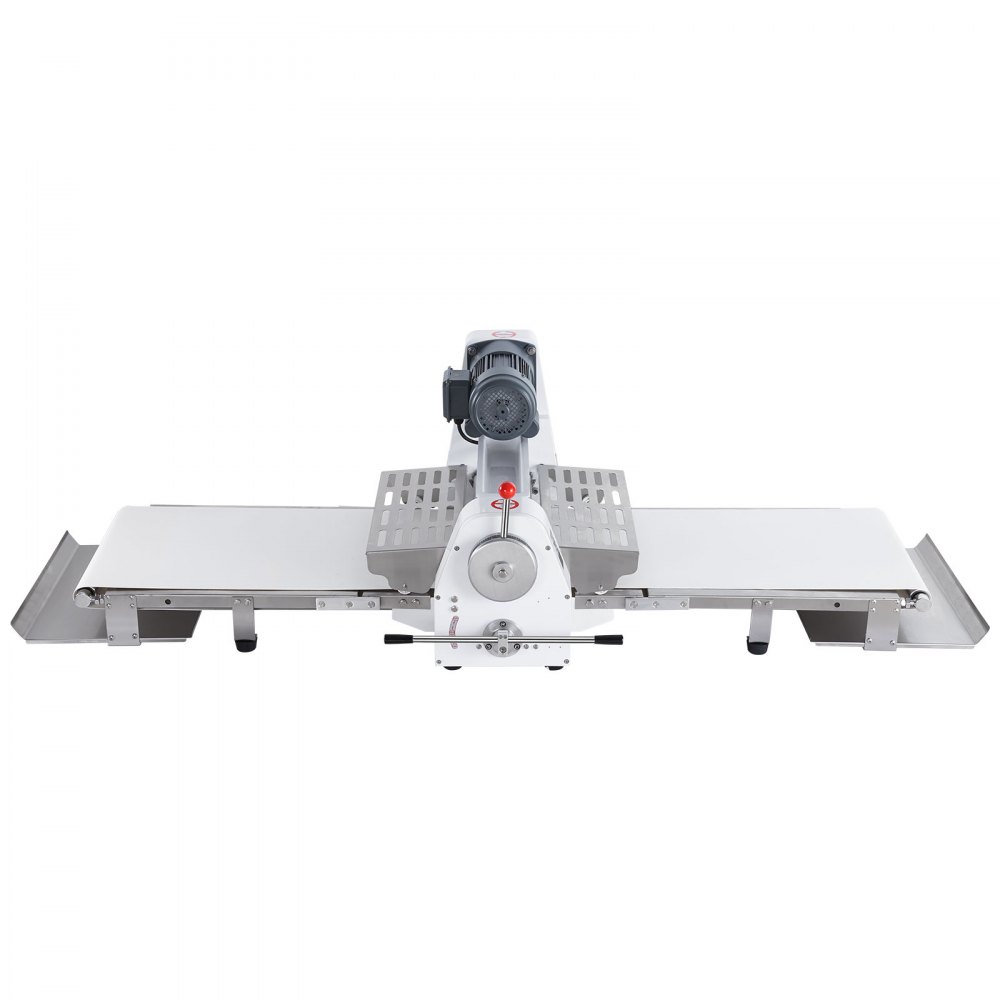 VEVOR Commercial Dough Sheeter Machine, 19.7-Inch Reversible Puff Pastry Sheeter and Fondant Roller, Electric Dough Roller 0-1.4" Adjustable Thickness, Folding Dough Sheeter for Bakeries, Pastries