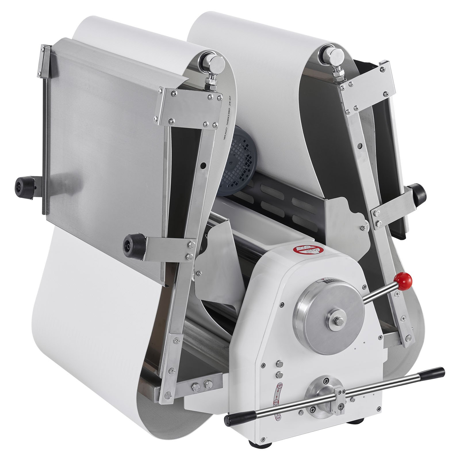 VEVOR Commercial Dough Sheeter Machine, 19.7-Inch Reversible Puff Pastry Sheeter and Fondant Roller, Electric Dough Roller 0-1.4" Adjustable Thickness, Folding Dough Sheeter for Bakeries, Pastries
