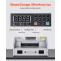 VEVOR Electric Paper Cutter, 300W Heavy Duty Paper Cutter Machine 11.8 in / 330 mm Cutting Width, 1.5 in / 38 mm Cutting Thickness, Electric Guillotine Trimmer with Casters & Infrared Function