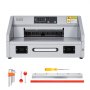 VEVOR Electric Paper Cutter, 300W Heavy Duty Paper Cutter Machine 11.8 in / 330 mm Cutting Width, 1.5 in / 38 mm Cutting Thickness, Electric Guillotine Trimmer with Casters & Infrared Function