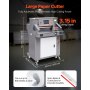 VEVOR Electric Paper Cutter, 1100W Heavy Duty Paper Cutter Machine 20.3 in / 515 mm Cutting Width, 3.1 in / 80 mm Cutting Thickness, Electric Guillotine Trimmer with Casters & 7 in Touchscreen