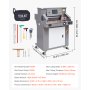 VEVOR Electric Paper Cutter, 1100W Heavy Duty Paper Cutter Machine 20.3 in / 515 mm Cutting Width, 3.1 in / 80 mm Cutting Thickness, Electric Guillotine Trimmer with Casters & 7 in Touchscreen