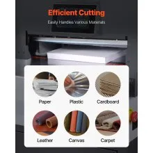 VEVOR Paper Cutter Blade, Heavy Duty Steel Blade Replacement Suitable for Professional Cutter E490T, Paper Trimmer Machine Spare Blade