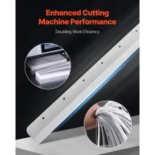 VEVOR Paper Cutter Blade, Heavy Duty Steel Blade Replacement Suitable for Professional Cutter E490T, Paper Trimmer Machine Spare Blade