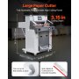 VEVOR Electric Hydraulic Paper Cutter, 2500W Heavy Duty Paper Cutter Machine 20.28" /515mm Cutting Width, 3.14"/80mm Cutting Thickness, Electric Paper Trimmer with 7" Touchscreen Numerical Control