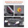 VEVOR Electric Hydraulic Paper Cutter, 2500W Heavy Duty Paper Cutter Machine 20.28" /515mm Cutting Width, 3.14"/80mm Cutting Thickness, Electric Paper Trimmer with 7" Touchscreen Numerical Control