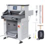 VEVOR Electric Hydraulic Paper Cutter, 2500W Heavy Duty Paper Cutter Machine 20.28" /515mm Cutting Width, 3.14"/80mm Cutting Thickness, Electric Paper Trimmer with 7" Touchscreen Numerical Control