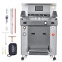 VEVOR Electric Hydraulic Paper Cutter, 2500W Heavy Duty Paper Cutter Machine 20.2 in/515 mm Cutting Width, 3.1 in/80 mm Cutting Thickness, Electric Guillotine Trimmer with Casters & Infrared Function