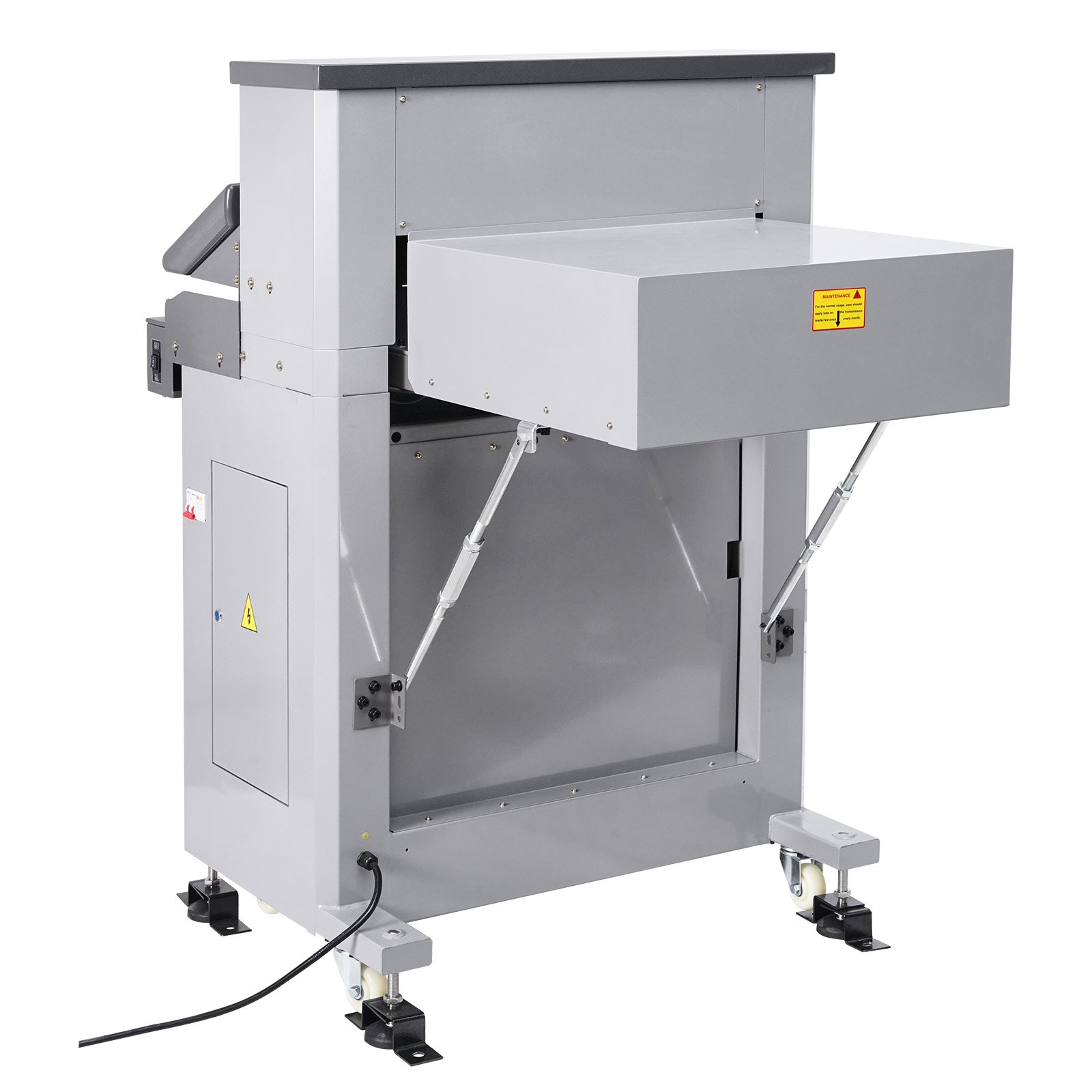 VEVOR Electric Hydraulic Paper Cutter, 2500W Heavy Duty Paper Cutter Machine 20.2 in/515 mm Cutting Width, 3.1 in/80 mm Cutting Thickness, Electric Guillotine Trimmer with Casters & Infrared Function