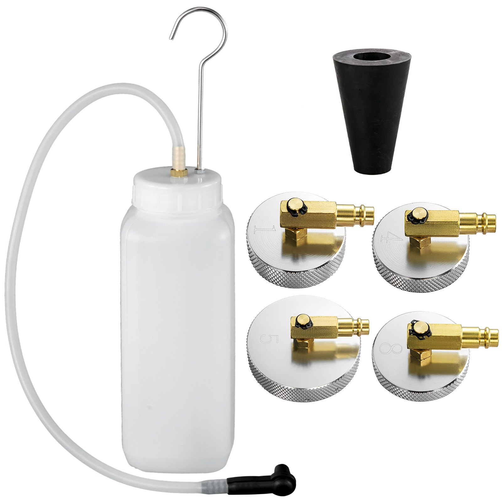 Electric Brake Bleeder Kit Brake Bleeding Device Brake Fluid Flush 10l Container