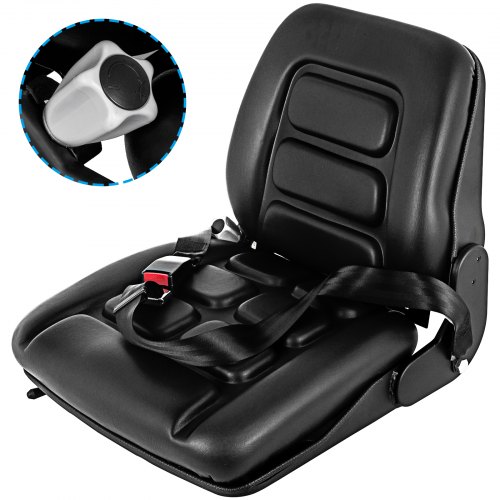 Forklift Seat Adjustable with Suspension with Auto Seat Lock Seat Belt