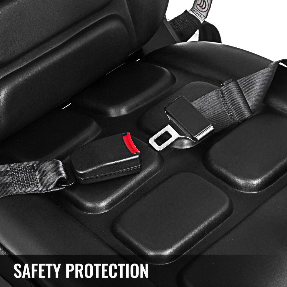 Forklift Seat Adjustable with Suspension with Auto Seat Lock Seat Belt