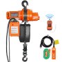 VEVOR Electric Chain Hoist Μονοφασικό ανυψωτικό γερανού 2200 lbs Φορτίο 20 ft Ανύψωση