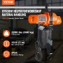 VEVOR Electric Chain Hoist Monofásico Guindaste Guindaste 2200 libras Carga 10 pés Elevação