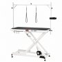 VEVOR Electric Pet Grooming Table, 50 inch Heavy Duty Dog Grooming Station, Upgraded Professional Stand for Large Dogs, Bathing, Trimming, Drying, Height Adjustable, 400 lbs Load, Hooks & Storage Rack
