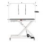 VEVOR Electric Pet Grooming Table, 50 inch Heavy Duty Dog Grooming Station, Upgraded Professional Stand for Large Dogs, Bathing, Trimming, Drying, Height Adjustable, 400 lbs Load, Hooks & Storage Rack