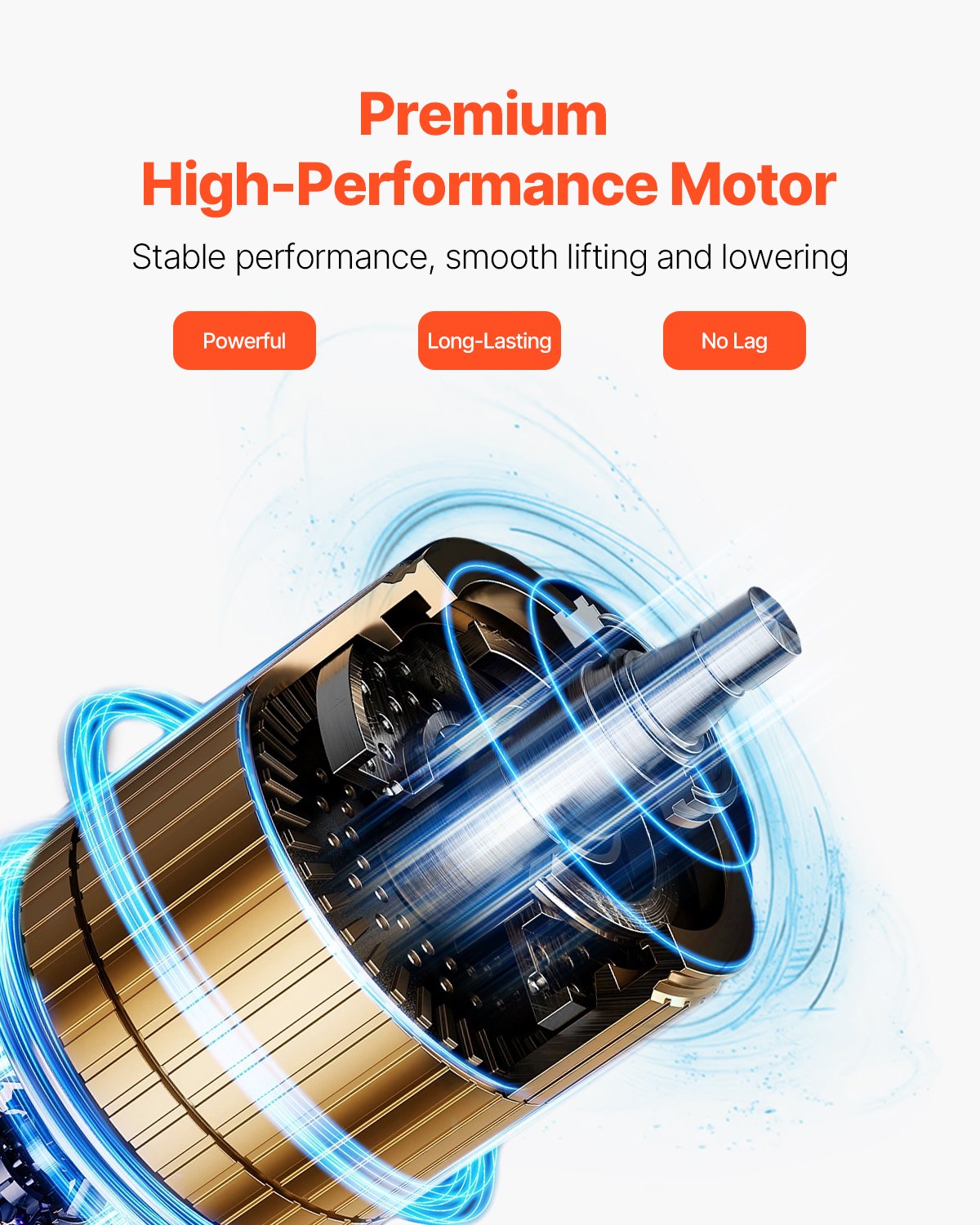 VEVOR Electric Lifting Backrest for Bed, 136kg Capacity, 4-68° Adjustable Lifting Bed Backrest, with Guardrail Armrest & Storage Pouch, Machine Washable, Assist Pregnant Women Elderly Patient Handicap