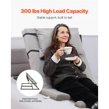 Electric Lifting Backrest 300 lbs 4-68° Adjustable Lifting Bed Backrest