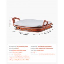 Electric Seat Assist Lifting Cushion 200lb 34° Chair Lift Assist Device