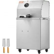 VEVOR 800W Electric Sugar Cane Juicer 661LBS/H Output 3 Rollers 2.4" Large Inlet