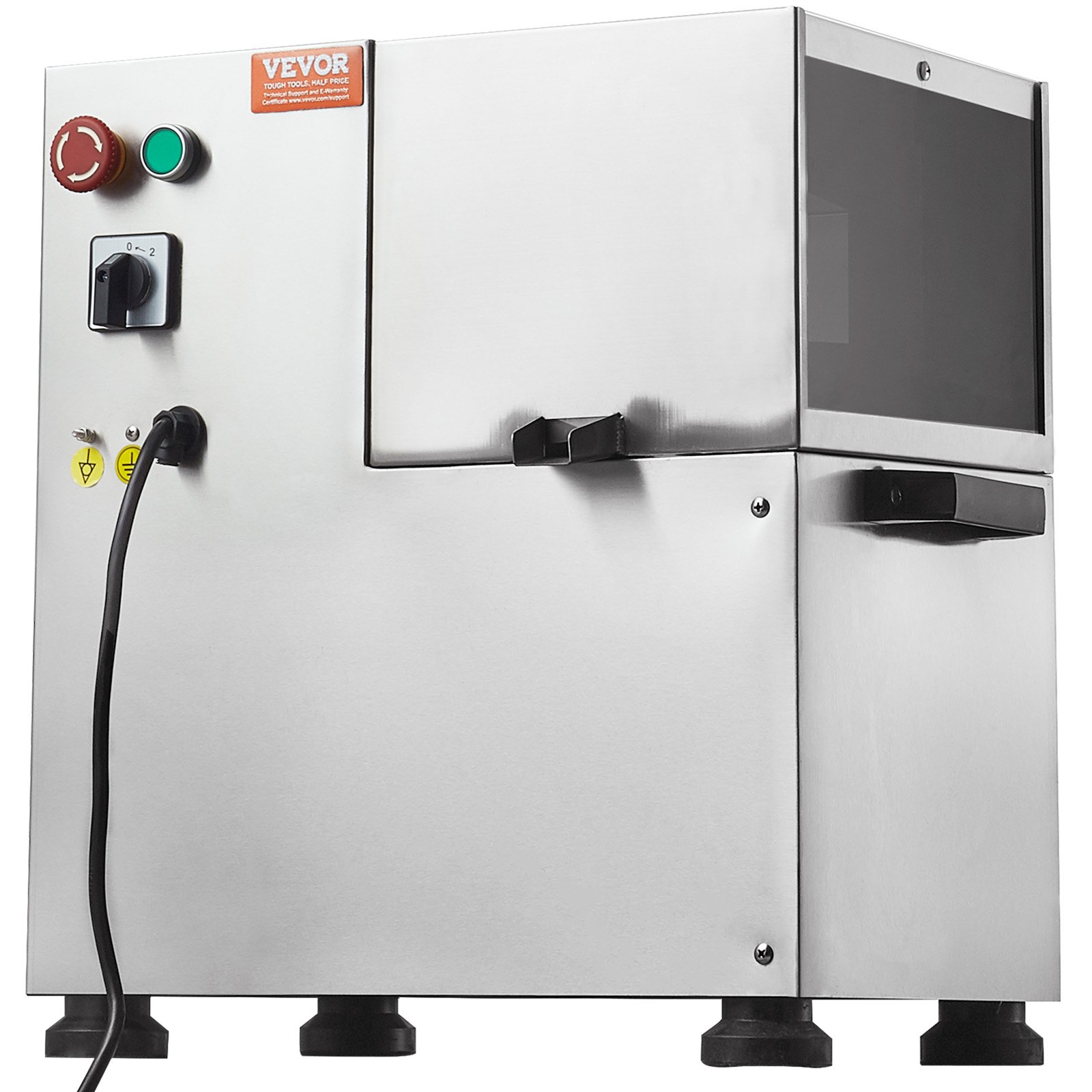 VEVOR 800W elektrisk sukkerrørspresser 661LBS/H Udgang 4 ruller 2,4" stort indløb