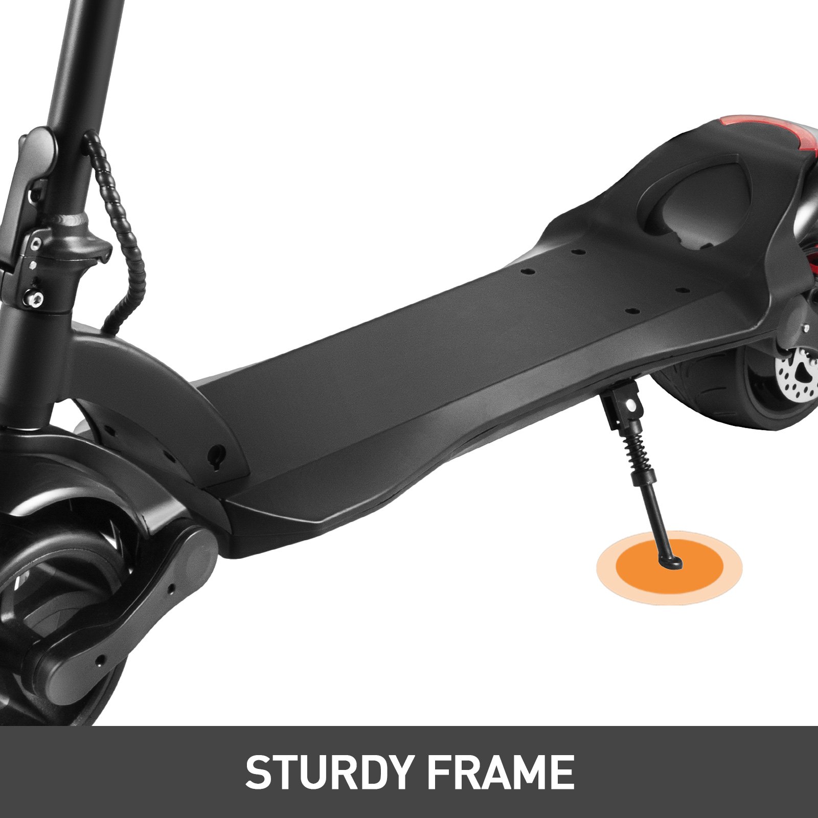 Folding Electric Scooter Scooters For Adults Large Wheels 500w Motor  
	
		For Easy Transportation
