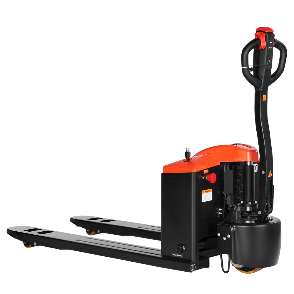 VEVOR Electric Pallet Jack, 4400 lbs Load Capacity, Lithium Battery Powered Pallet Jack Truck with 48L x 27W Inch Forks for Material Handling, Suitable for Warehouse, Supermarket, Manufacturing